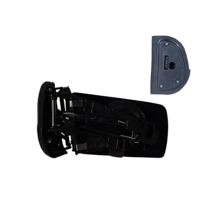 Imagen de Espejo retrovisor Alkar 6325540 sin cubierta izquierda eléctrico calefactable, tintado en azul, plano para vehíc. con volante a la