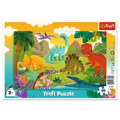 Imagen de Trefl Recuerdos Felices, Disney Frozen 2, de 15 Piezas, para niños a Partir 3 años Puzzle, Color (31359)