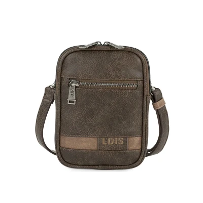 Imagen de Lois Bolso Hombre elegante y funcional Bolsitos para resistentes modernos Bolsos estilo casual, ideales el día a día, Marron
