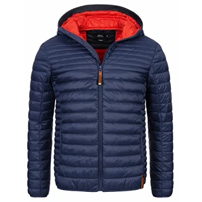 Imagen de Indicode Jeans Bowers Chaqueta de entretiempo, Hombre, Talla: Small, Navy
