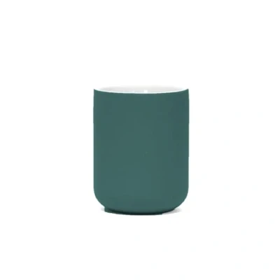Imagen de Douceur d&#039;Intérieur suavidad interior, Vaso (diámetro 7.3 x 9.5 cm) Mambo Esmeralda, Gres Soft Touch