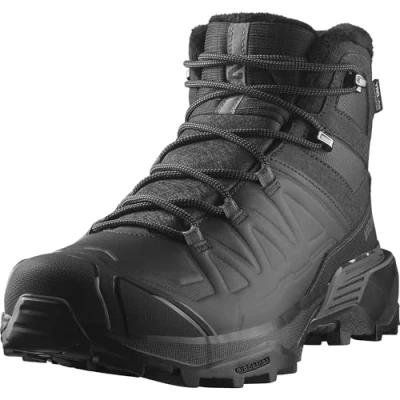 Imagen de Salomon X Ultra Snowpilot WP Botas para la nieve, Hombre, Talla: 47 1/3, Black/phantom/castlerock Tela/tejido sintético