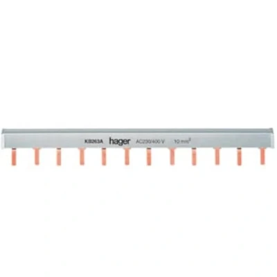 Imagen de Hager KB263A Puente union bipolar 12 módulos