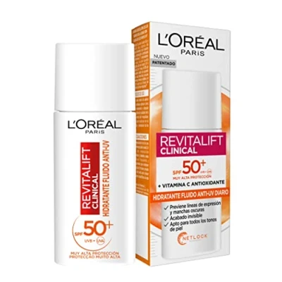 Imagen de L&#039;Oréal Revitalift Clinical Vitamin C UV Fluid SPF 50+ 50 ml