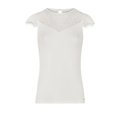 Imagen de Morgan Shortsleeved Blusa, Mujer, Talla: XS, Offwhite