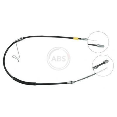 Imagen de A.B.S. K17898 Cable de Freno Mano 1332 para dirección izquierda/derecha FORD: Transit Mk5 Furgón, Camión plataforma/Chasis