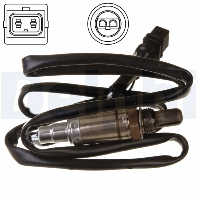 Imagen de DELPHI ES10242 12B1 Sonda lambda convencional, térmico AUDI: 80 B4 Berlina, Coupe B3, 100 C4 VOLVO: 960 I 740 Berlina