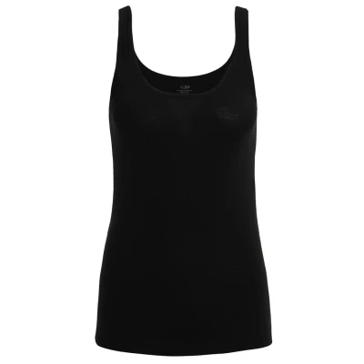 Imagen de Icebreaker Siren TANK Camiseta interior, Mujer, Talla: Medium, Black