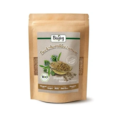 Imagen de Biojoy Semillas de fenogreco Orgánico (500 g), secas y enteras, para Té