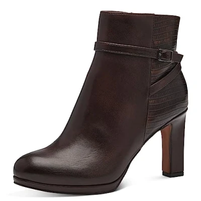 Imagen de MARCO TOZZI 2 25311 41, Botines de tacón Mujer, Cafe Comb, 40 EU