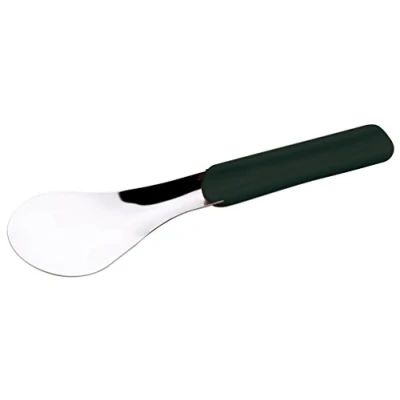 Imagen de Piazza 040501 Espátula para helado con mango de color negro, 25 cm longitud