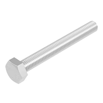 Imagen de SECCARO Tornillo hexagonal M4 x 35 mm, acero inoxidable V2A VA A2, DIN 933/ISO 4017, 20 unidades