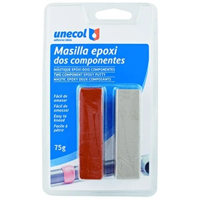 Imagen de Unecol 8102 Masilla epoxi, 2 componentes, Gris, 75 g