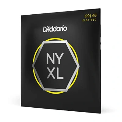 Imagen de D&#039;Addario Cuerdas Guitarra Electrica de para Eléctrica NYXL0946 Nickel Wound, Super Light Top/Regular Bottom, 09 46