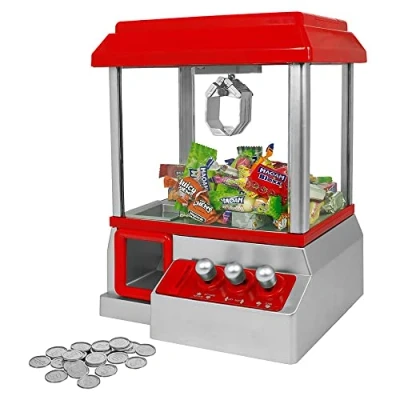Imagen de Mikamax Grabber Candy Machine Rojo Máquina tragamonedas de Agarre (1)