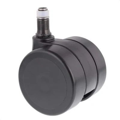 Imagen de WAGNER 01011861 Ruedas giratorias para silla de oficina, diseño duro, diámetro 60 mm, altura construcción 65 freno intervalo, pasador 11 x 20 capacidad carga 50 kg