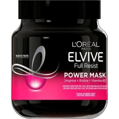 Imagen de L&#039;Oréal Paris Elvive Full Resist Mascarilla Fortificante Multi usos Power Mask, Para Pelos Frágiles, Banana, 680 Mililitro