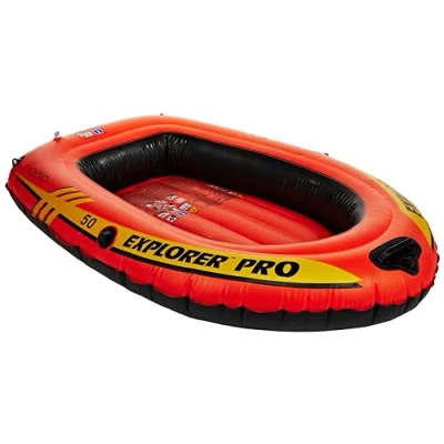 Imagen de Intex Barco hinchable Explorer Pro200 Remos + hinchador 196 x 102 33 cm (58357)
