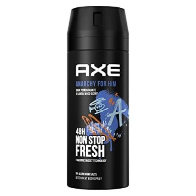 Imagen de Axe Anarchy Spray corporal para perros sin sales de aluminio, 150 ml