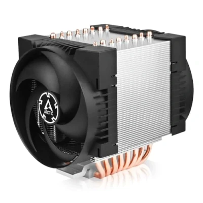 Imagen de ARCTIC Freezer 4U M (Rev. 2) para AMD: SP6, sTR5, SP3, TR4, sTRX4, sWRX8 e Intel: LGA4189, LGA4677 &amp; UP, Disipador de CPU Servidor, Ventilador Rack, servidor