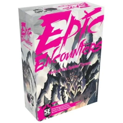 Imagen de Epic Encounters: Web of the Spider Tyrant RPG Fantasy Roleplaying Tabletop Game with 20 Detailed Miniatures, Double Sided Mat, &amp; Master Adventure Book Monster Stats, 5E Compatible