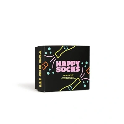 Imagen de Happy Socks 2PACK YOU DID IT GIFT SET Calcetines, Talla: 36 40, Black