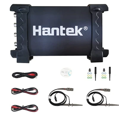 Imagen de Hantek 6074BC Osciloscopio de almacenamiento Digital 4 canales 1 GSa/s Ancho banda 70Mhz PC basado en USB