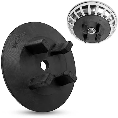Imagen de Sello de Repuesto, 1 ud, compatible con Sifón IKEA ATLANT y DOMSJÖ, Pieza Reemplazo la Cesta del Colador en Caucho, Negro, Atornillado, Reparación Tapón Fregadero, Accesorio