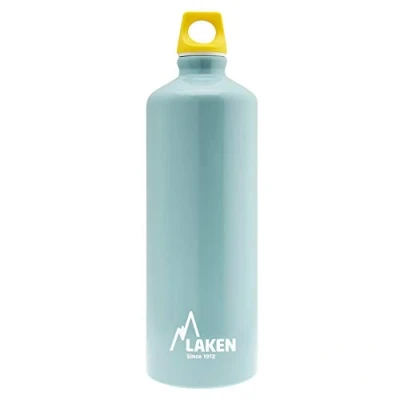 Imagen de LAKEN Futura Botella de Agua, Cantimplora Aluminio Boca Estrecha 1L, Azul Claro