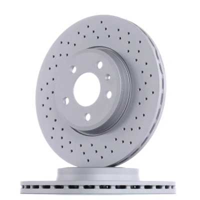Imagen de ZIMMERMANN SPORT COAT Z 100.3330.52 Disco de freno 314 25 6/5 5 112 ventilación interna, perforado revestido altamente carbonizado AUDI: A5 B8 Coupé