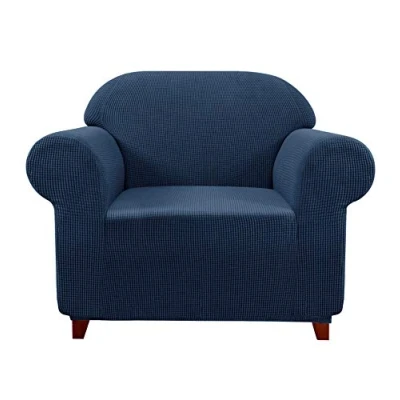 Imagen de subrtex 1 Pieza Funda Sofa Elasticas Fundas de Antideslizante Cubierta Forros para Sofas Anti Arañazos Ajustable Protector (1 Plaza, Armada)