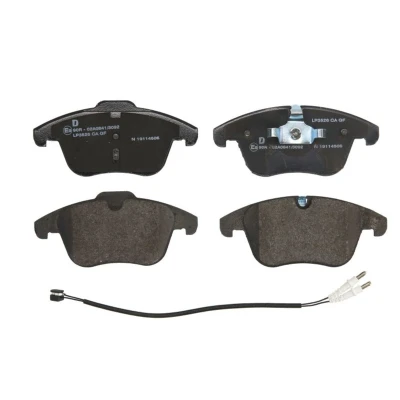 Imagen de DELPHI LP3526 Juego de pastillas freno con contacto avisador desgaste Chapa antichirridos accesorios PEUGEOT: 508 I Berlina, SW