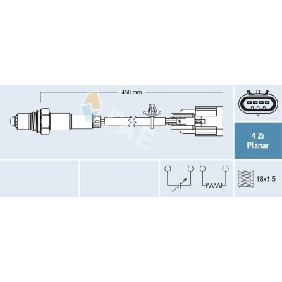 Imagen de FAE 77662 Sonda lambda