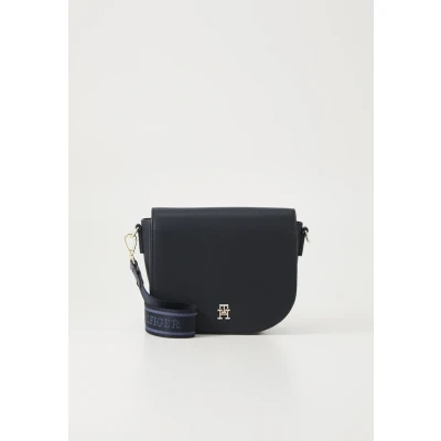 Imagen de Tommy Hilfiger Logotape Saddle BAG Bandolera, Mujer, Talla: One Size, Blue