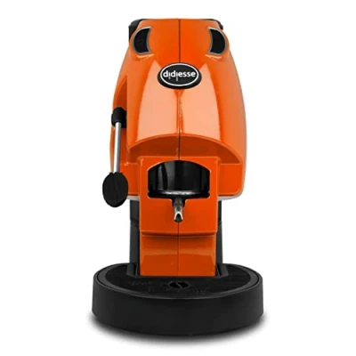 Imagen de Didiesse Cafetera con Pastillas hexagonales de 44 mm Modelo Baby Frog Compacta 450W Función Stand by y Depósito 1,5L (Naranja)