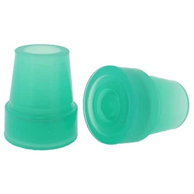 Imagen de Cantidad 2X: 19mm Conteras Virolas De Goma Fosforescentes Que Brillan para Bastones por Lifeswonderful