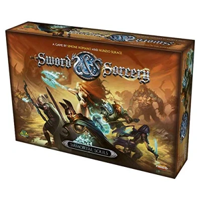 Imagen de Ares Games AREGRPR101 Sword and Sorcery Immortal Souls Game, Multicoloured