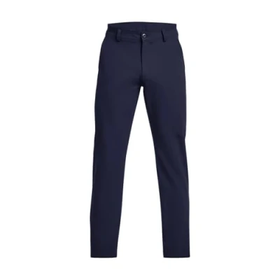 Imagen de Under Armour UA Tech Tapered Pant pantalón largo de golf para hombre, deporte elástico con forma cónica, color azul medianoche/azul medianoche