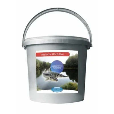 Imagen de AQUARIS alimento para Peces esturión no enturbia el Agua y Contiene Muchos nutrientes con Elementos útiles de fácil digestión 3808 g / 5,6 L 6 mm