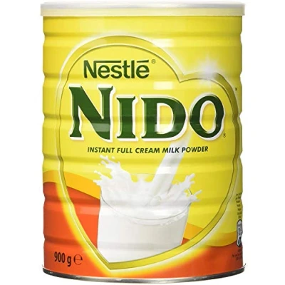 Imagen de Nestlé Nido Leche en Polvo Entera Crema Instantánea para Bebidas de Café y Té con Vitaminas Minerales Añadidos Sin Conservantes ni Colorantes Lata 900 g