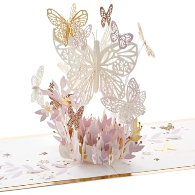 Imagen de Hallmark Signature Paper Wonder tarjeta emergente de agradecimiento, cumpleaños