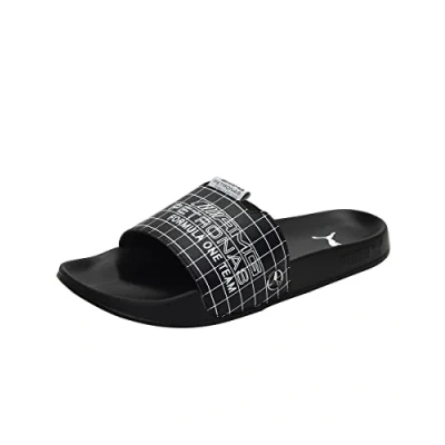 Imagen de PUMA MAPF1 Leadcat 2.0, Sandalias deslizantes Unisex Adulto, Multicolor Black Black, 40.5 EU