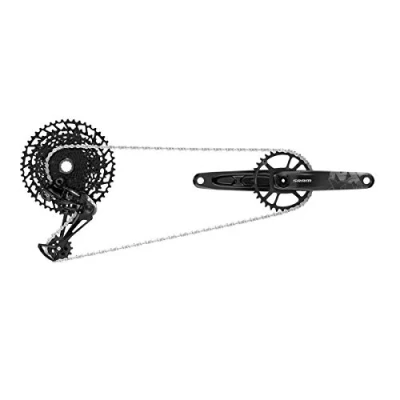 Imagen de Sram 100067 Nx Eagle Dub Manivela, sin Rodamiento Interior, Unisex Adulto, Negro, 170Mm