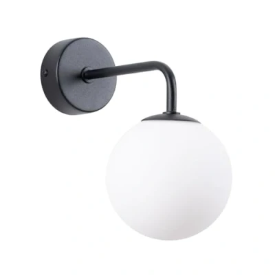 Imagen de SOLLUX lighting ASTRAL Lámpara de pared moderna Accesorio iluminación versátil G9, max 8W LED, 230V, 50Hz, IP20 Bombilla no incluida 1x Fuente luz 22x12x21cm, Negro/Blanco