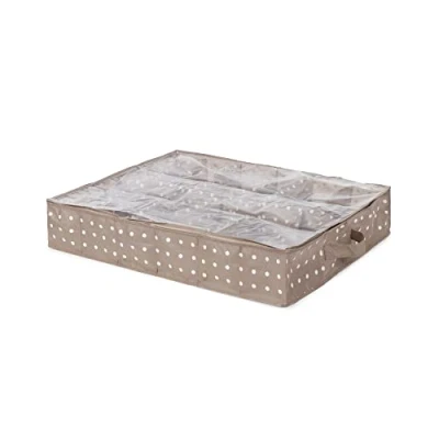 Imagen de Compactor Funda para zapatos, Beige, 60 x 76 H.15 cm, RAN4481_BROWN