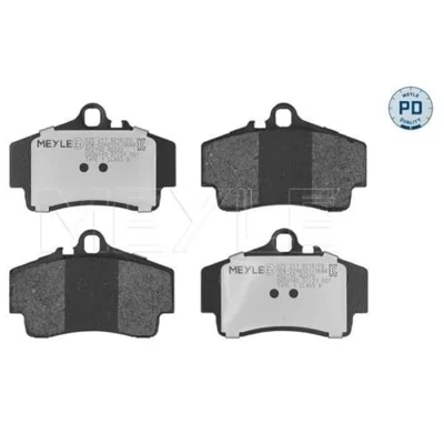 Imagen de MEYLE 025 217 9216/PD Juego de pastillas freno PD Quality Eje trasero preparado para indicador desgaste Chapa antichirridos PORSCHE: Boxster