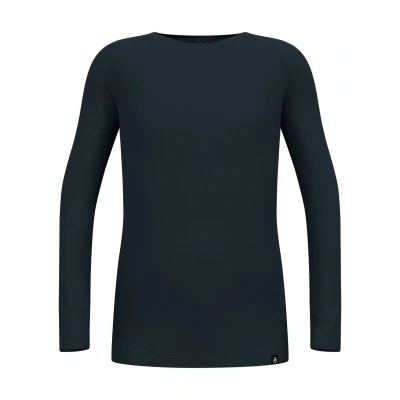 Imagen de ODLO 159229 20731 BL Top Crew Neck L/S Active Warm Eco Kid Dark Sapphire T Shirt Unisex Tamaño 104