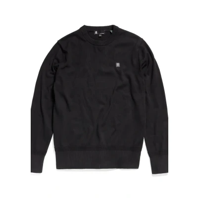 Imagen de G STAR RAW Jersey Pullover Knitted Para Hombre, Negro (dk black D24211 C868 6484), M