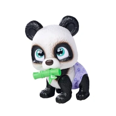 Imagen de Simba 105950054 Pamper Petz Panda (Aprox. 15 cm) Animal de Juguete con función hidratación y para niños a Partir 3 años Bebé Interactivo Accesorios Juego Pata mágica