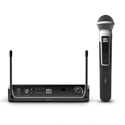 Imagen de LD Systems U308 HHD Sistema inalámbrico con Micrófono de Mano dinámico 863 865 MHz+ 823 832 MHz